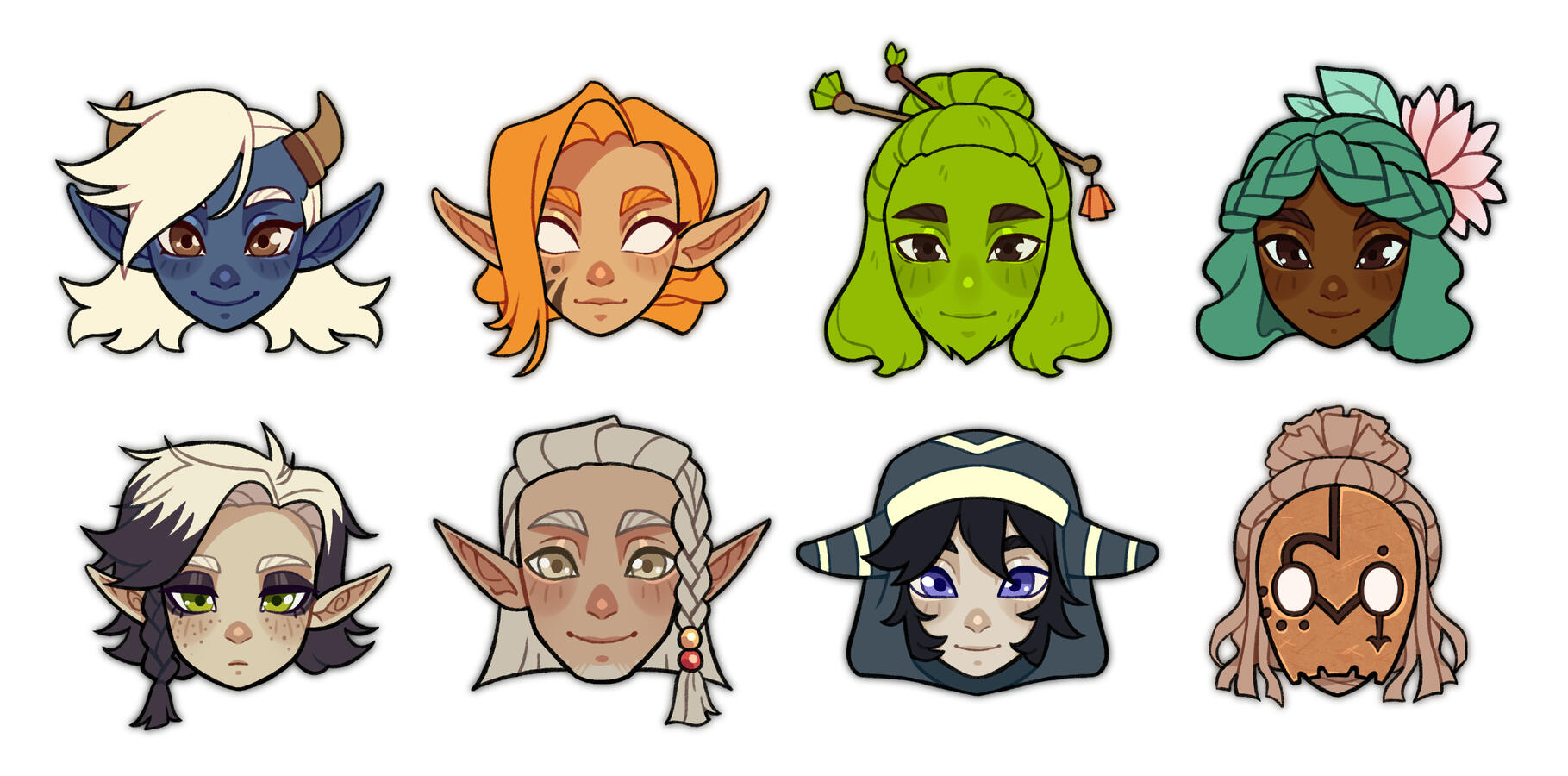 Heads example – Pack #2
